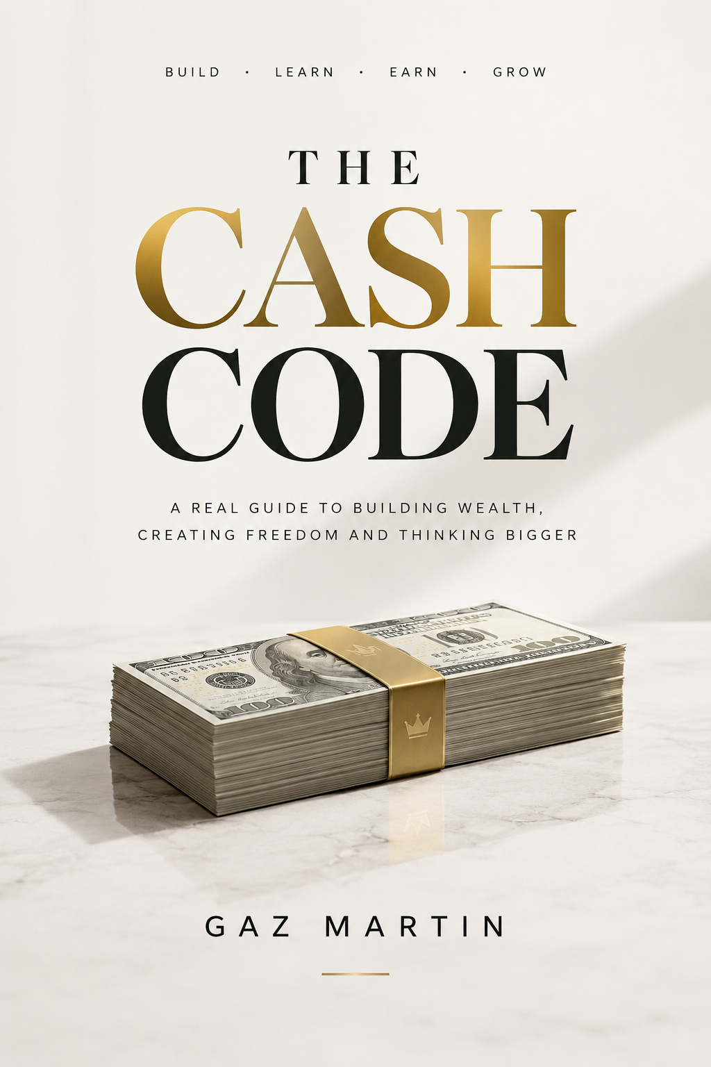 The Cash Code front cover by Gaz Martin